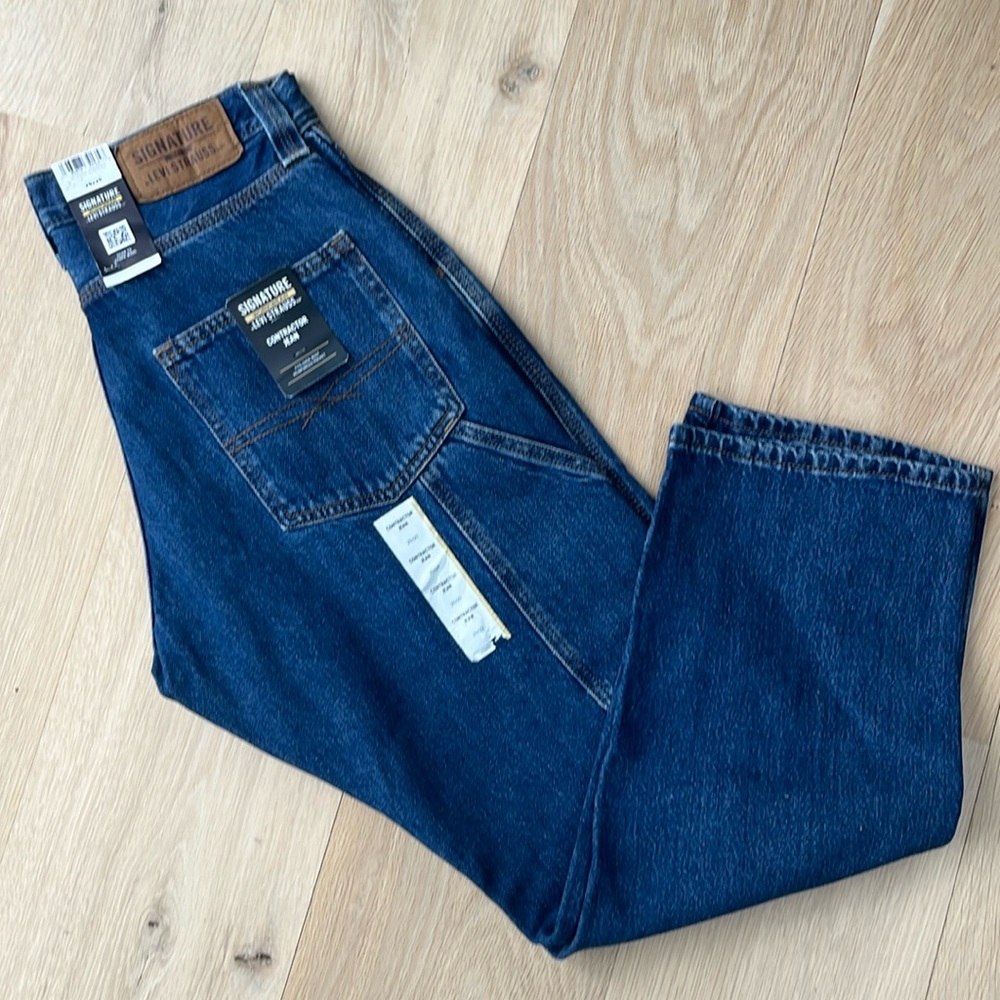 🔨 NWT Men’s Levi Strauss Contractor Jean
